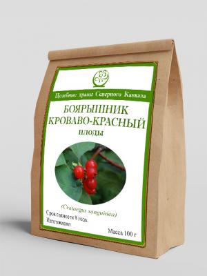 Боярышник кроваво-красный (плоды) (100г)