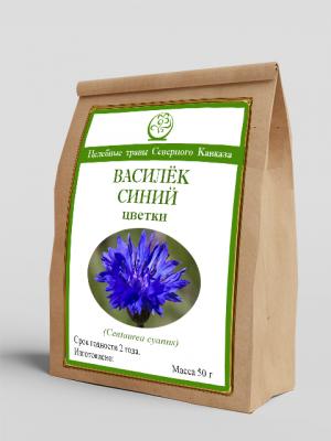 Василёк синий (цветки) (50г)