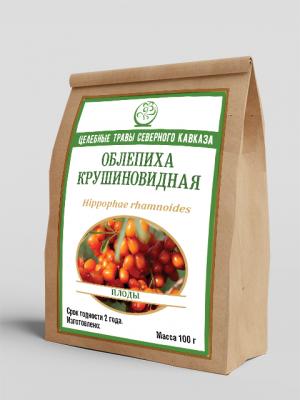 Облепиха крушиновидная (плоды) (100г)