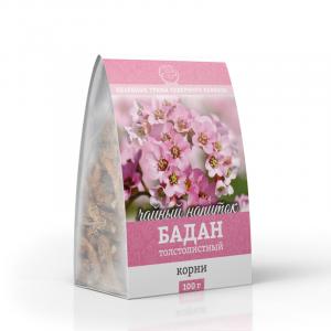 Бадан толстолистный (корни) (100г) 