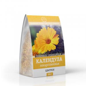Календула лекарственная (цветки) (30г)